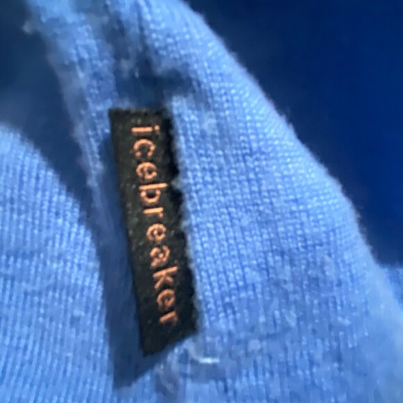 Icebreaker Sport 320 New Zealand Merino Wool Half Zip Base Layer Top Shirt  L - Picture 7 of 11